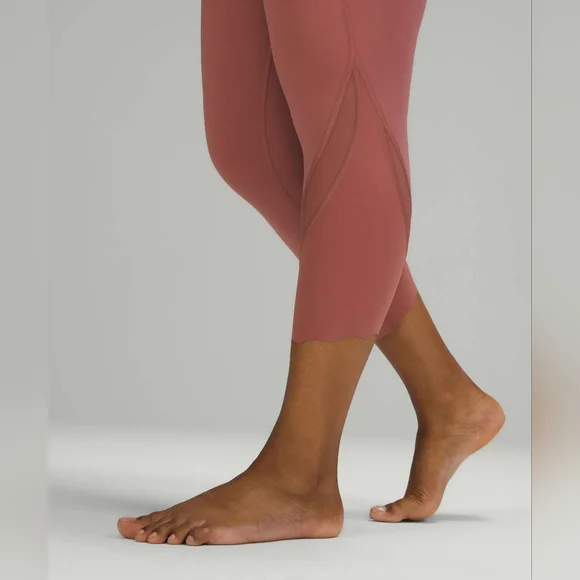 NWT Lululemon Wunder Under HR Crop 23' *Sclp SCHI Spiced Chai Luxtreme SZ 0 - Picture 2 of 14